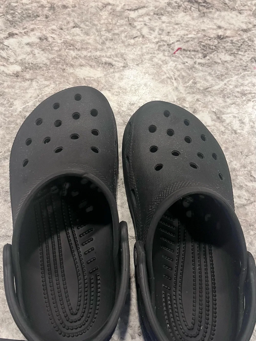 CROCS Kids Black Slip-On Clogs